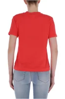 tėjiniai marškinėliai | regular fit CALVIN KLEIN JEANS raudona