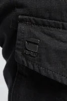 Cargo kelnės Rovic zip 3d | Tapered G- Star Raw juoda