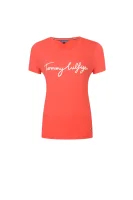 tėjiniai marškinėliai aila | regular fit Tommy Hilfiger raudona