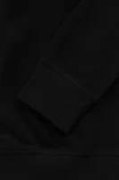 Džemperis | Regular Fit | pique Tommy Hilfiger juoda