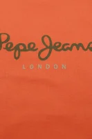 Marškinėliai | Regular Fit Pepe Jeans London oranžinė