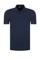 polo marškinėliai piro | regular fit | pique BOSS GREEN tamsiai mėlyna