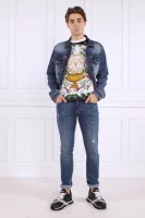 Džinsai | Slim Fit Versace Jeans Couture tamsiai mėlyna
