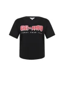 tėjiniai marškinėliai gigi hadid rock tour Tommy Hilfiger juoda