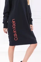 suknelė logo Calvin Klein juoda