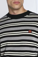 vilnonis megztinis | regular fit Kenzo pilka