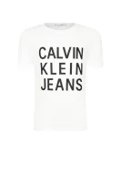 tėjiniai marškinėliai logo | regular fit CALVIN KLEIN JEANS balta