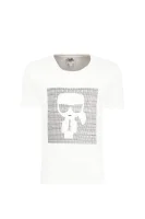 Marškinėliai | Regular Fit Karl Lagerfeld Kids balta