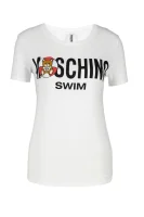 tėjiniai marškinėliai | regular fit Moschino Swim balta