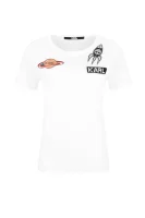 tėjiniai marškinėliai | regular fit Karl Lagerfeld balta