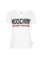 tėjiniai marškinėliai | regular fit Moschino Underwear balta