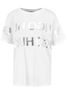 tėjiniai marškinėliai denalisa_2 | loose fit HUGO balta