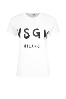 tėjiniai marškinėliai | regular fit MSGM balta