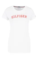 tėjiniai marškinėliai print | slim fit Tommy Hilfiger balta