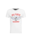 tėjiniai marškinėliai raceway | regular fit Tommy Hilfiger balta