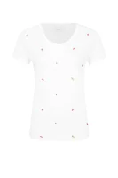 tėjiniai marškinėliai teallover | slim fit BOSS ORANGE balta
