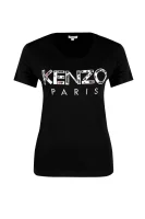 tėjiniai marškinėliai leopard print | classic fit Kenzo juoda