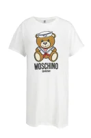 tėjiniai marškinėliai | regular fit Moschino Swim balta