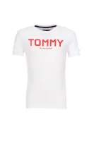 tėjiniai marškinėliai ame logo Tommy Hilfiger balta