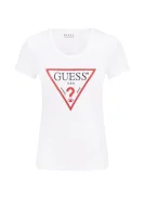 tėjiniai marškinėliai ss cn basic triangle | slim fit GUESS balta