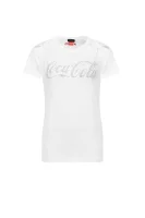 tėjiniai marškinėliai lavanda coco-cola Pinko balta