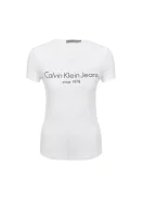 tėjiniai marškinėliai tamar-49 | regular fit CALVIN KLEIN JEANS balta