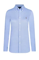 marškiniai heidi | slim fit POLO RALPH LAUREN mėlyna